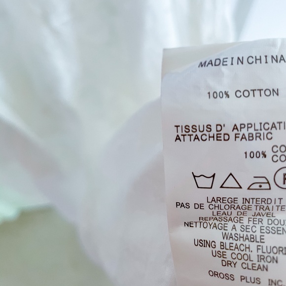 Vintage cotton dress with embroidery detail - Picture 10 of 10